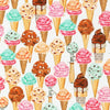 Sweet Tooth - Ice cream Cones Yardage