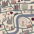 London Town - London Forever - Cloudy Day Canvas Yardage