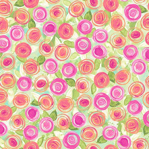 Wishwell Lawns - Florals Primrose Yardage