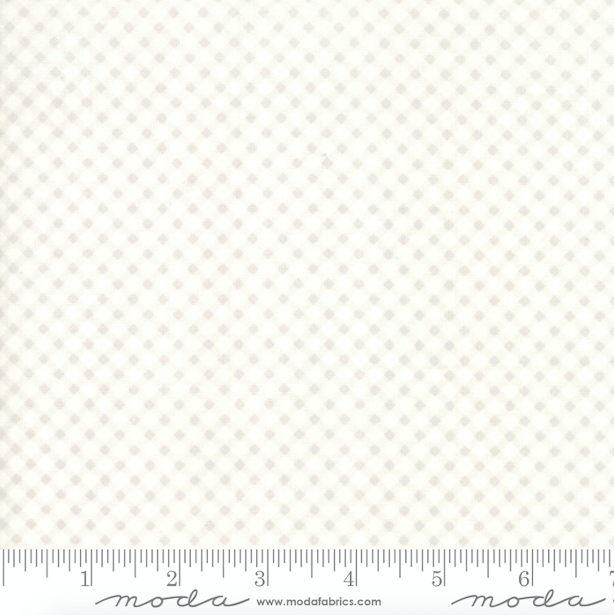 Finnegan Linen White Gingham Fabric - Moda