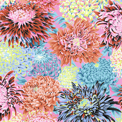 Kaffe Fassett Japanese Chrysanthemum Contrast