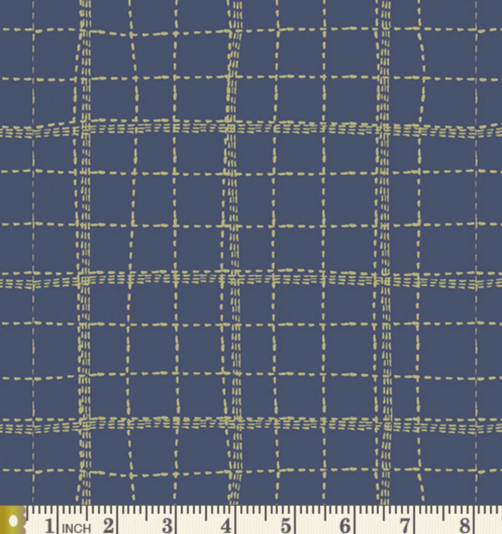 Capsules - Mad Plaid - Deep Sea Plaid Yardage