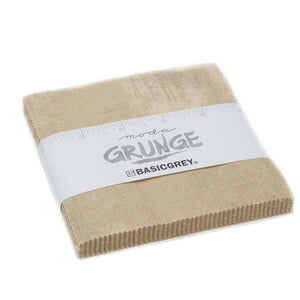 Moda Fabrics - Grunge Tan Charm Pack 30150PP 162