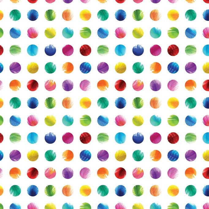 Moda - Gradients Dots Multi Fabric