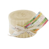 Moda Fabrics - Bella Solids Natural Junior Jelly Roll 9900JJR 12