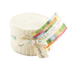 Moda Fabrics - Bella Solids Ivory Junior Jelly Roll 9900JJR 60