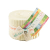 Moda Fabrics - Bella Solids Fig Tree Cream Junior Jelly Roll 9900JJR 67 