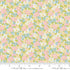 Grace - Pastel Small Florals Linen White