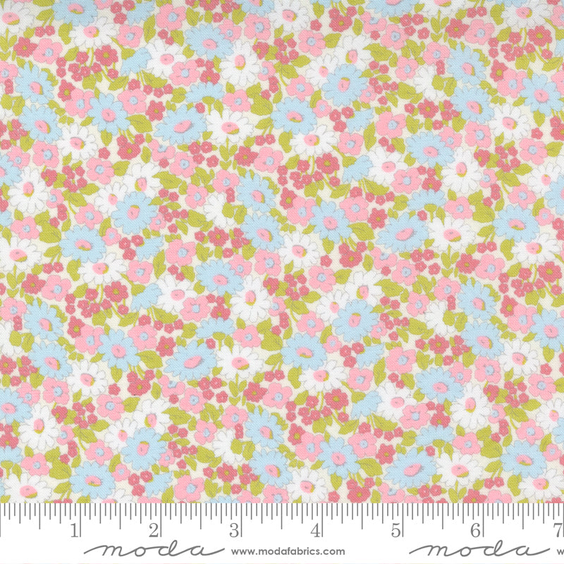 Grace - Pastel Small Florals Blush Pink