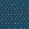 Indah Batiks - Moons Navy/Gold Batik - Remnant