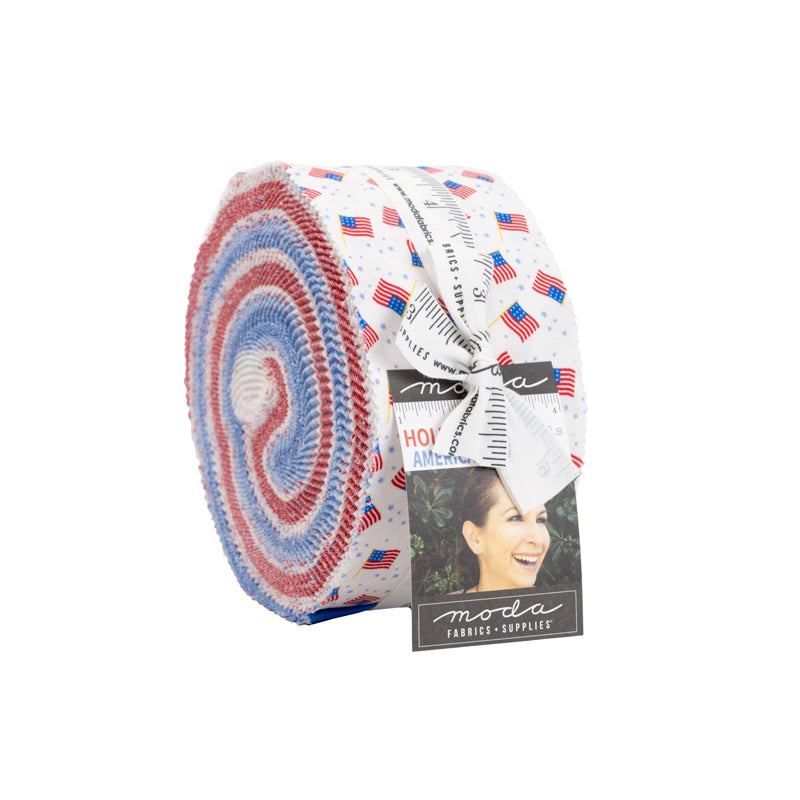 Holiday Americana Jelly Roll by Stacy Iest Hsu for Moda Fabrics