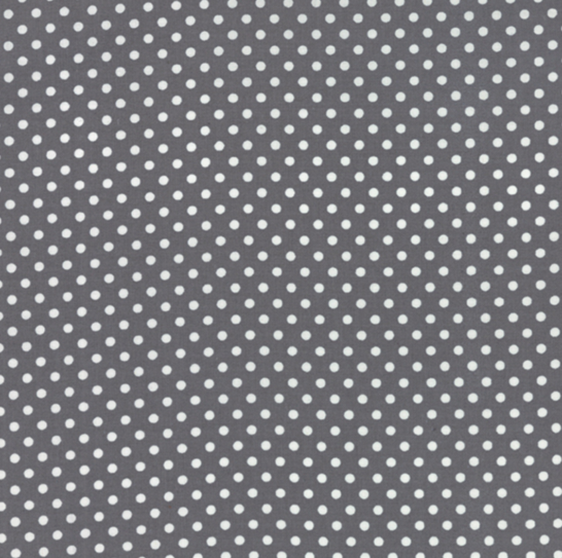 45" Dottie Small Dots on Graphite/Grey by Moda Fabrics | Royal Motif 