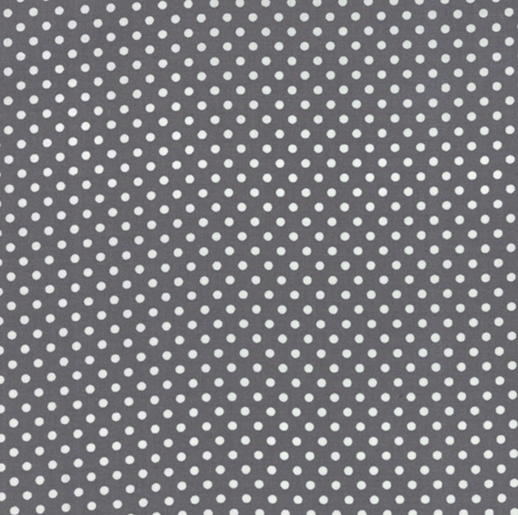 45" Dottie Small Dots on Graphite/Grey by Moda Fabrics | Royal Motif 