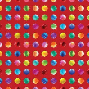 Moda - Gradients 2 Sunrise Dots Red 