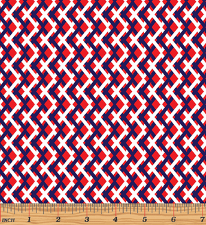 Love American Style - Spectator Plaid Red Yardage