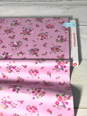 Fat Quarter - Bloom - Summer - Bouquet Pink