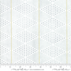 Day in Paris Diamonds White Metallic by Zen Chic Moda | Modern Fabrics