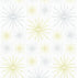 Sparkle and Fade - White/Metallic - with Silver & Gold Metallic Accent Yardage