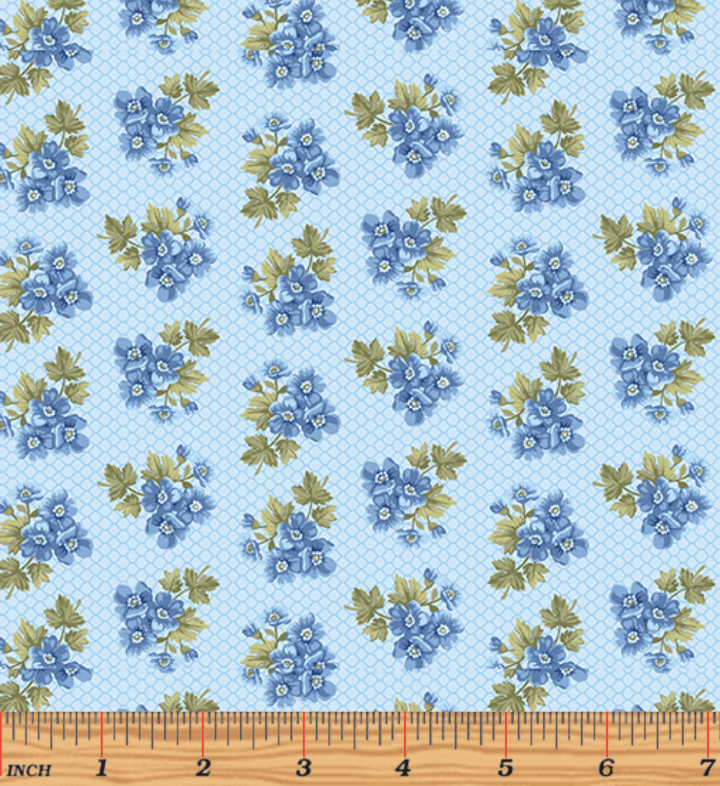 Gabrielle Ashley Sky Blue 6132-50 by Benartex | Royal Motif Fabrics