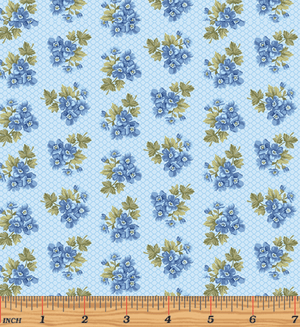 Gabrielle Ashley Sky Blue 6132-50 by Benartex | Royal Motif Fabrics