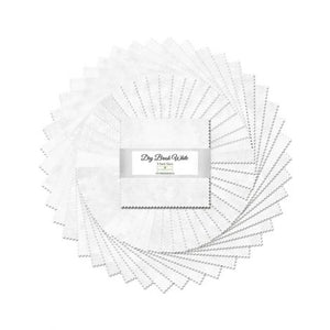 Dry Brush White Charm Pack -Wilmington Prints 