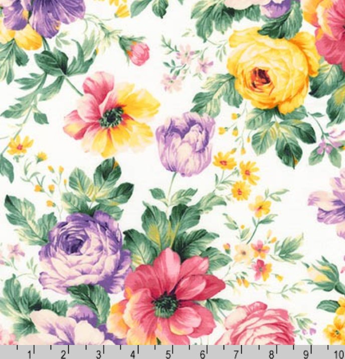 Woodside Blossom Floral Spring SRK-17099-192 by Robert Kaufman