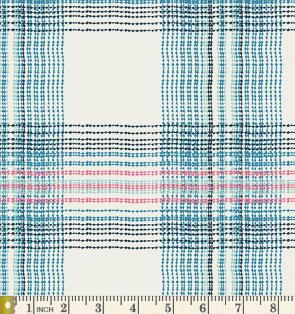 Dare - Wafting Plaid Traced Yardage