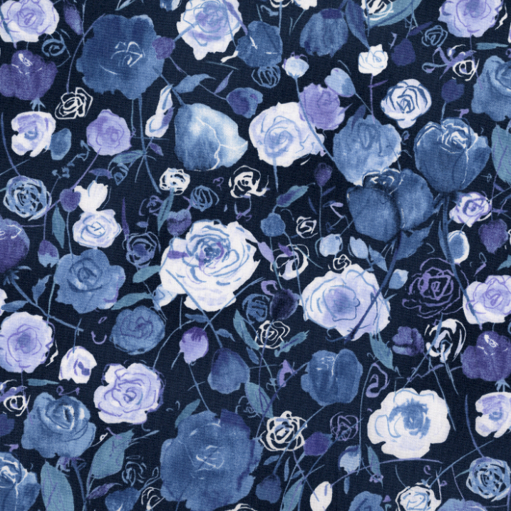 Petal Park - Rose Garden Iris by RJR Fabrics