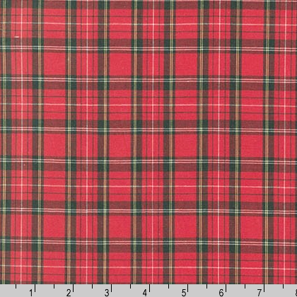 Sevenberry Classic Plaids - Highland Plaid Red