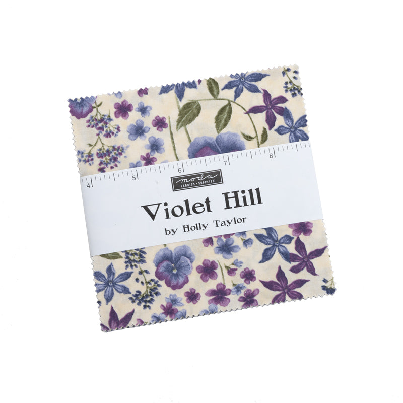 Violet Hill Charm Pack by Holly Taylor for Moda Fabrics | Charm Pack Fabrics