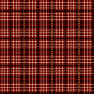 Believe - Yarn Dyed Dobbie Plaid Red Fabric