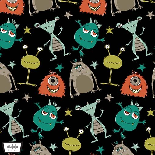 Super Fred Space Pals by Michael Miller | Novelty Fabrics sold at RMF 