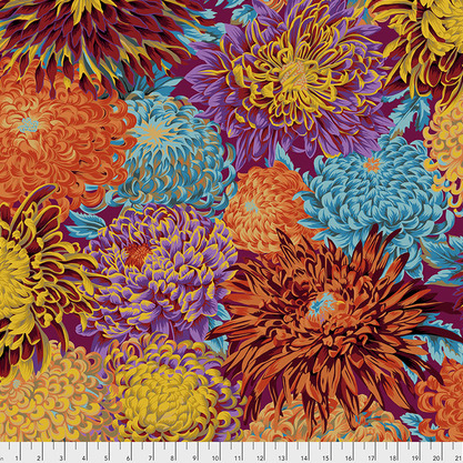 Kaffe Fassett Japanese Chrysanthemum Autumn 