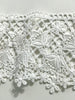 White Floral Wedding Lace Trim