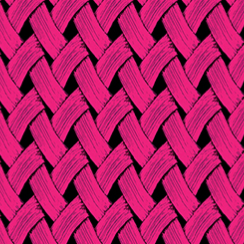 Brush Dance - Basket Weave Pink