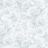 Cardinal Carols Roses Frost/Silver by Hoffman Fabrics | Christmas