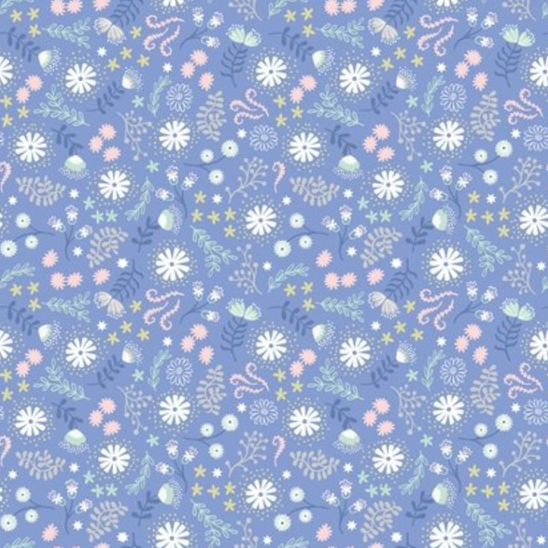 Fairy Lights Glow in the Dark - Magical Flowers Yardage