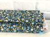 Fat Quarter - Bloom - Spring - Packed Flowers Blue