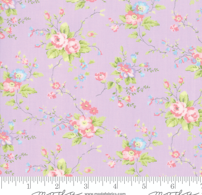 Finnegan - Floral Lilac Lavender - Moda