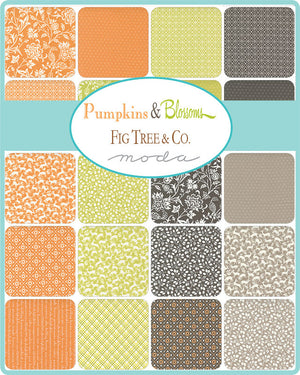 Pumpkins & Blossoms Jelly Roll by Fig Tree And Co. for Moda Fabrics 