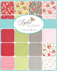 Sophie Jelly Roll by Brenda Riddle Designs for Moda Fabrics | Precuts