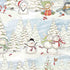 Snow Fun - Cute Holiday Elves Animals in Winter