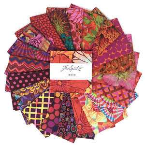 Kaffe Fassett Equator 5" Squares/Charm Pack by Free Spirit Fabrics