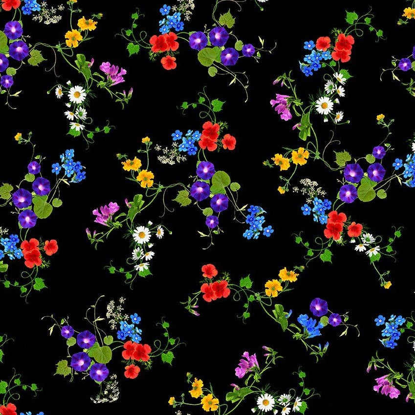 Floral Forest - Small Colorful Bright Florals