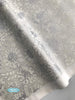 Fat Quarter - Shiny Objects - Precious Metals - Lustrous Lace Platinum Metallic