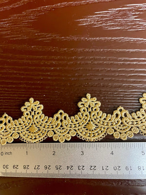 Gold Wedding Lace Trims | Bridal Laces and Trims