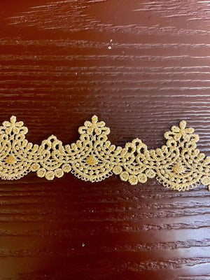 Gold Wedding Lace Trims | Bridal Laces and Trims