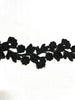 Black Floral Lace Trim - Ribbon Trim | Trim for Bridal