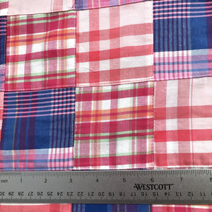 Yarn Dyed Nantucket Patchwork Mango Plaid