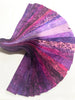 Assorted Purple Batik Strips - Island Batik